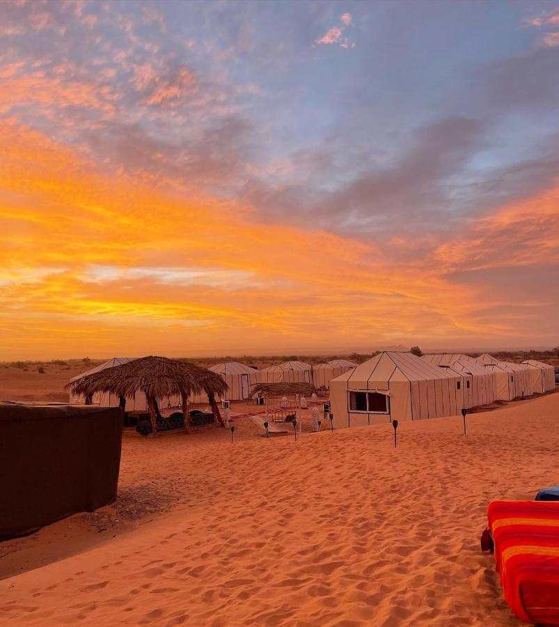 Merzouga Desert Luxury Camp Exterior foto
